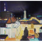Iryna Depko, Evening rooftops of Lviv, 2020
