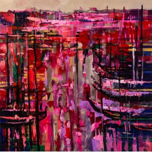 Anna KOSTENKO (1975), Venice in pink; 2022