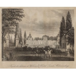 VIEW OF WILANOWSKI CASTLE, before 1838