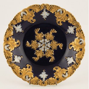 PATTERN WITH ACANT MOTIVE, Saxony, Meissen, early 20th century.