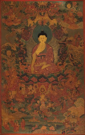 BUDDA SIAKJAMUNI, Tybet, XX w.
