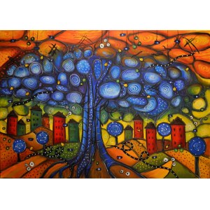 Beata Puskarczyk, Magic Tree in the City, 2019