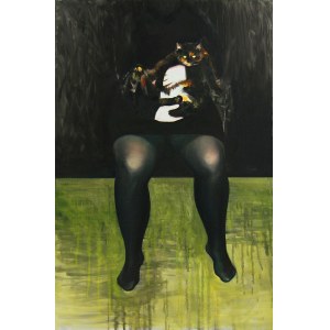 Marta Sala, Portrait with a Cutout