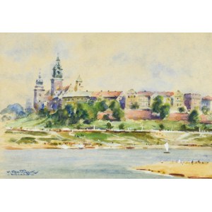 Jerzy PAWŁOWSKI (1909-1989), View of Wawel Castle