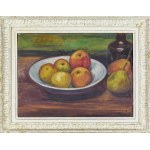 Jean PESKÉ (1870-1949), Stillleben mit Äpfeln und Birnen