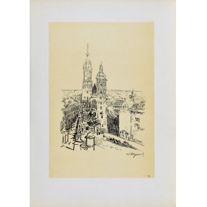 Leon WYCZÓŁKOWSKI (1852-1936), Church of the Virgin Mary, 1915