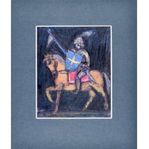 Eugeniusz TUKAN-WOLSKI (1928-2014), Knight on Horseback I