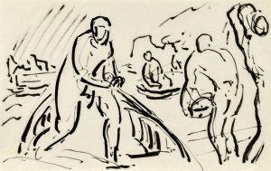 Leopold GOTTLIEB (1883-1934), Szkice mężczyzn