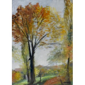 Irena WEISS - ANERI (1888-1981), Herbstbäume, 1950