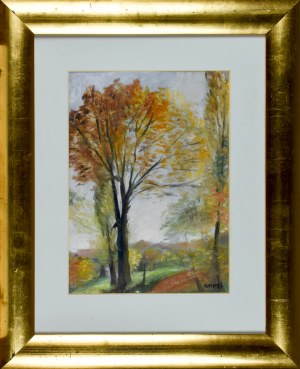Irena WEISS - ANERI (1888-1981), Jesiene drzewa, 1950