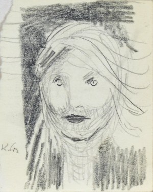 Konrad SRZEDNICKI (1894-1993), Głowa kobiety