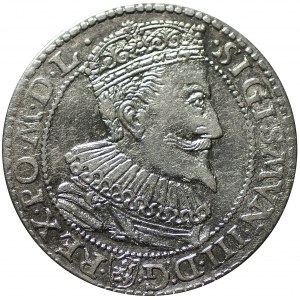 szóstak, 1596, Malbork, małe popiersie króla