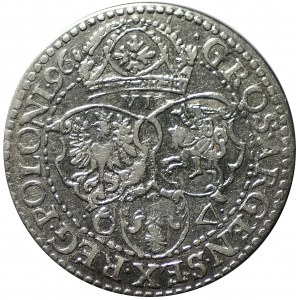 szóstak, 1596, Malbork, małe popiersie króla