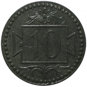 10 fenigów, 1920, 56 perełek