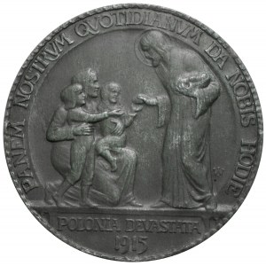 Medal Polonia Devastata 1915