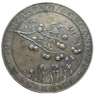 Medal Towarzystwa Ogrodniczego w Krakowie, wybity w 1968 roku