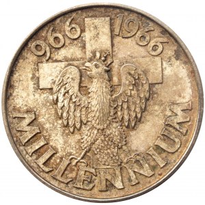  Medal muillenium Z.P.K.S. Anglia 1966 - srebro 