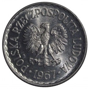  1 złoty 1967