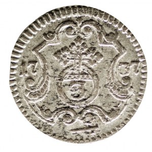 3 halerze 1737, Drezno