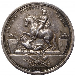 Medal autorstwa D. Loosa wybity z okazji inauguracji Sejmu Czteroletniego