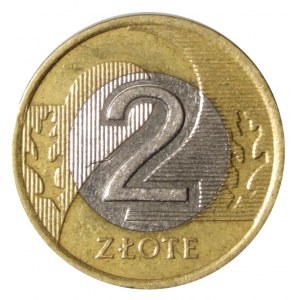 2 złote 1995 - ODWROTKA