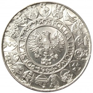 100 złotych, 1966, Tysiąclecie Państwa Polskiego - Mieszko i Dąbrówka