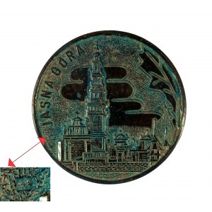 [JAN PAWEŁ II] Medal Jan Paweł II Jasna Góra, [SREBRO p. 925], oryginalne etui POLSREBRO
