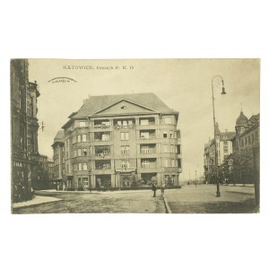 KATOWICE P.K.O. Gebäude , Postkarte