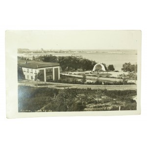 GDYNIA Celkový pohled, pohlednice odeslaná 15.V.1936.