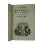 CHODŹKO Leonard - La Pologne historique, literaire, monumentale et pittoresque, tom I - III, COMPLETE TABLES!, Paris 1835-1942