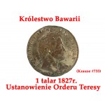 Tanier s toliarom vyrobený na oslavu zjednotenia Nemecka (1871) a zlatej svadby kráľovského páru Saského kráľovstva - Johanna Wettina a Amélie Wittelsbachovej (1872) - UNIKÁT!