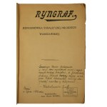 [Dedykacja X. Massalskiego] RYNGRAF Jednodniówka Sodalicyjnej Młodzieży Warszawskiej, 1919r.