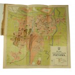 Petit guide illustre de Poznañ Pomeranie Silesie 1929 / Malý ilustrovaný sprievodca Poznaň 1929 s rozkladacím plánom mesta