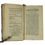 [Klocek - 7 tytułów, XVIIIw.] 1. Etat politixue actuel de l'Angleterre, 1757r., 2. La clef du cabinet des princes de l'europe ou Recueil Historique & Politque, avril 1767, 3. L'indicateur pour la guerre des Polonois des Russes et des Turcs, 1769r., 4. Dis