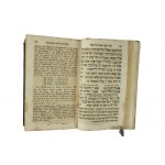 [JUDAICA] HEIDENHEIM IN. - Vianočná modlitebná kniha. Pašiová modlitba s prekladom do nemčiny Rödelheim 1860, dvojjazyčná herbay nemčina