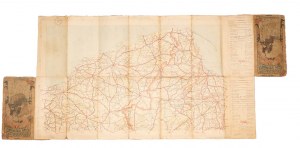 Automobile map of the Republic of Poland, No. 1 GDAŃSK, GDYNIA [before 1939], RZADKIE