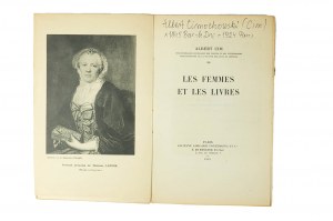 CIM Albert [Albert Cimochowski] - Les Femmes et les Livres / Kobiety i książki, Paris 1919r.