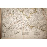 [Mapa Polska] MENTELLE Edme - Carte de L'Ancien Royaume de Pologne / Mapa bývalého Polského království, rozděleného mezi Rusko, Prusko a Rakousko, podle postupných smluv z let 1772, 1793 a 1795. Zahrnuje také Pruské království. Paříž kolem roku 1800,