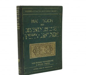 NEUGEBAUER Rudolf, ORENDI Julius - Handbook for the study of oriental carpets / Handbuch der orientalischen Teppichkunde, Leipzig 1920.