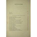 Noticess les Families illustres et titrees de la Pologne / Vynikající a titulované polské rodiny, obsahuje 3 barevné desky s erby rodin, Paříž 1862.