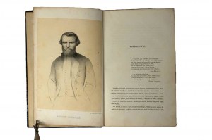 GOSŁAWSKI Maurycy (usque ad finem) z portretem i fascimile listu do gen. Krysińskiego, Paryż 1859r.