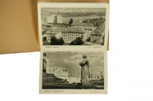 Warszawa Mariensztat, zestaw fotografii, leporello z serii 