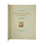 ZALESKI Zygmunt - O rzeczach błahych i wiecznych z drzeworytami Konstantego Brandla, Paryż 1929r. nakład 500 egzemplarzy numerowanych i podpisanych przez prezydium Towarzystwa, ten ma numer LV, RZADKIE