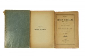 MICKIEWICZ Wladyslaw - Memorial de la Legion Polonaise de 1848, volumes I - III, Paris 1910.