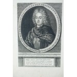 (August II. der Starke) Frederic Auguste Roy de Pologne Electeur et Duc de Saxe.... [usw.], von E. Desrochers, um 1720.