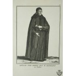 Mnich zakonu św. Bazylego w Polsce / Mönch vom orden des H. Basilius in Polen, przerys Wł. Bartynowskiego z końca XIXw.