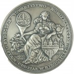 Medaille auf die Gründung der Münzanstalt in Bydgoszcz durch Sigismund III / 50 Jahre Niederlassung Bydgoszcz der PTAiN, versilbert