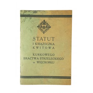 Stanovy a kniha potvrdení Streleckého bratstva v Więcborku [založené 16.X.1732].