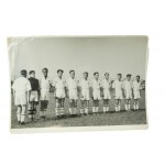 [II RP] Zestaw fotografii związanych z kadrą klubu CRACOVIA z lat 1937-39, obóz w Kozienicach 15-30.VIII.1937r., mecz z Lwowem 29.V.1939r., Cracovia - AKS 4.IX.1938r.
