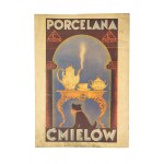 Kalendarz IKC na rok 1938, piękne tablice z reklamami m.in. Polskiego Fiata, porcelany Ćmielowskiej, kosmetyków Barcikowskiego z Poznania, nalewek Baczewskiego